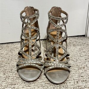 ANTONIO MELANI Silver Heels